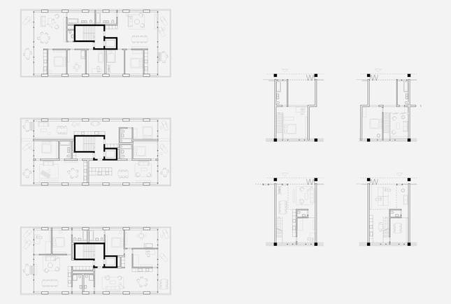 Typengrundrisse Wohnungen